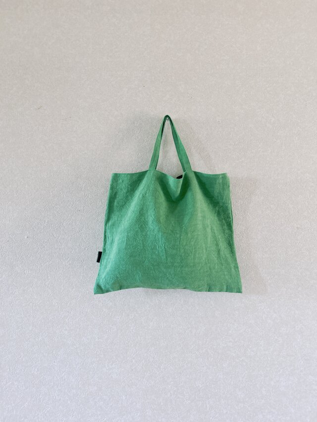 手提げbag　　緑