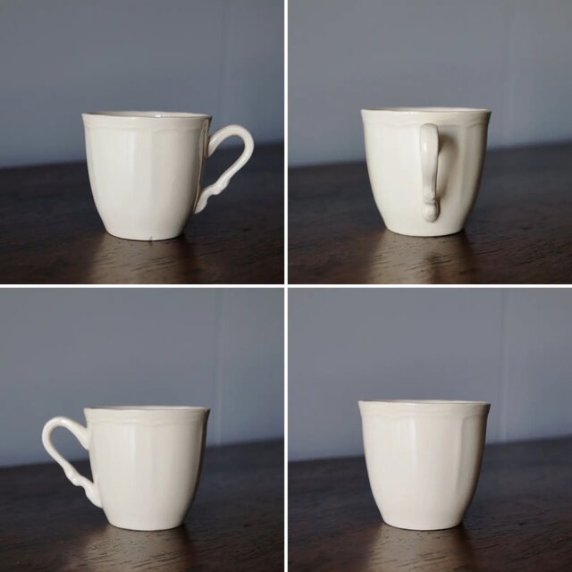 ディゴワンサルグミンヌ 花リム コーヒー カップアンドソーサー