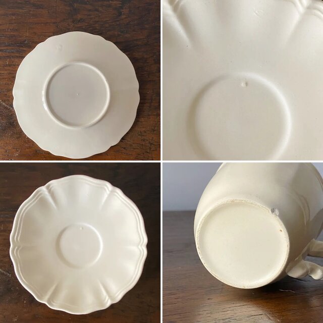 ディゴワンサルグミンヌ 花リム コーヒー カップアンドソーサー