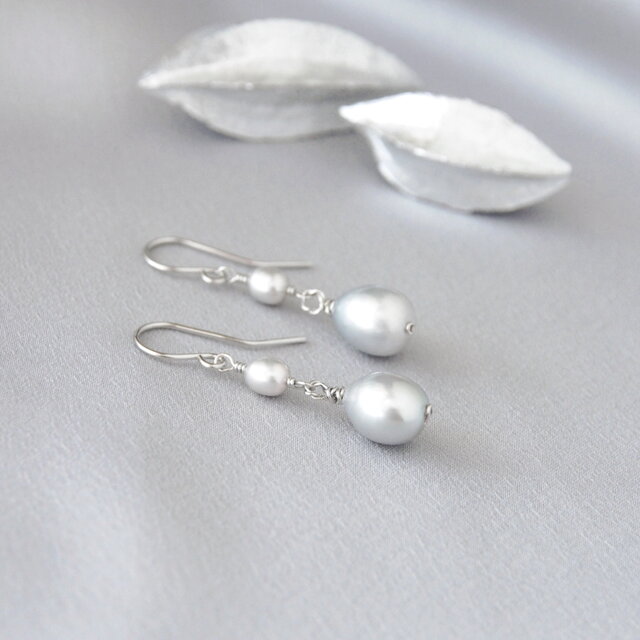 Drop&Rice Pierce（淡水パール）