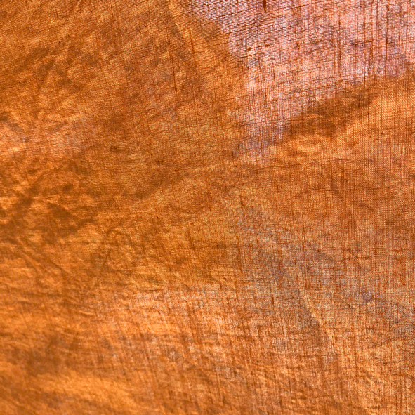 麻の柿渋染め生地K23062 | iichi 日々の暮らしを心地よくする  