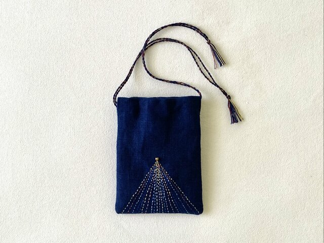 ミニ巾着 巾着 お守り袋 / 一番星 02 square | iichi 日々の暮らしを