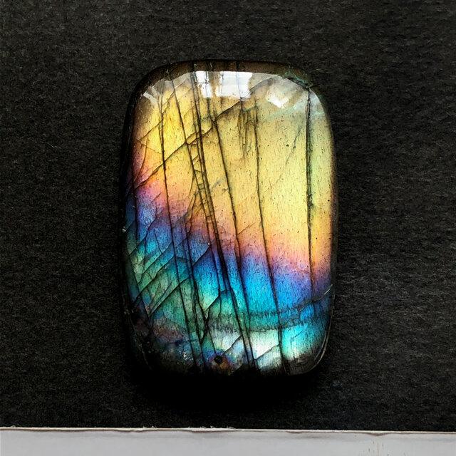 ラブラドライト[683] 29x20mm 30Cts 天然石 ／ ルース ／カボション