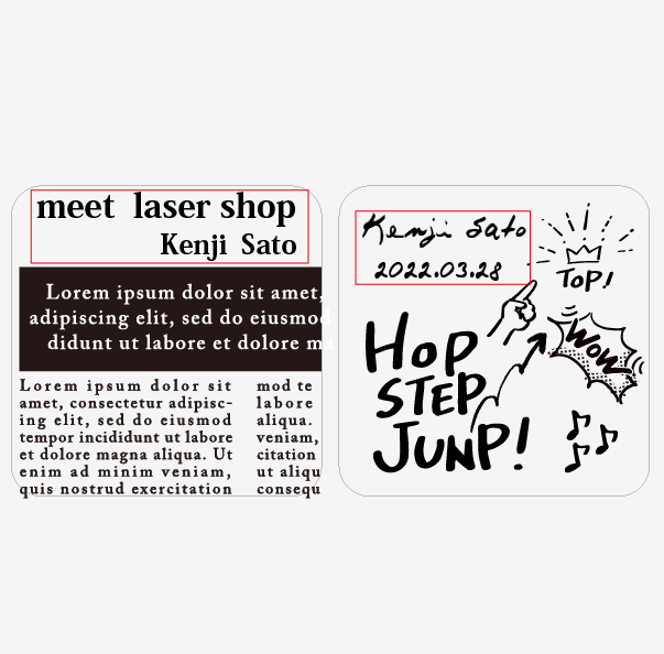 アクリルコースター 名入れ 文字入れ オーダーメイド おしゃれ | iichi