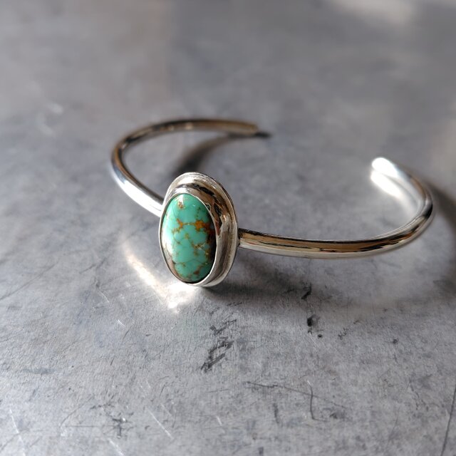 ターコイズシルバーバングル