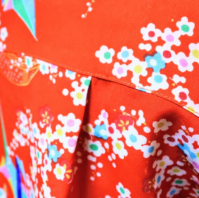 ちいちゃん　着物リメイク出品中！ Hachiware coordinate Kimono in Japan 🩵💙 #chiikawa #ちいかわ