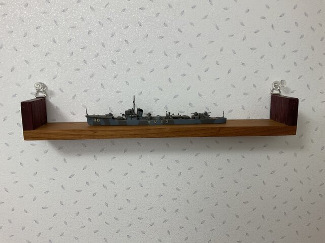 1／700 軍艦模型 駆逐艦クラス用 壁掛けラック Uタイプ | iichi 日々の