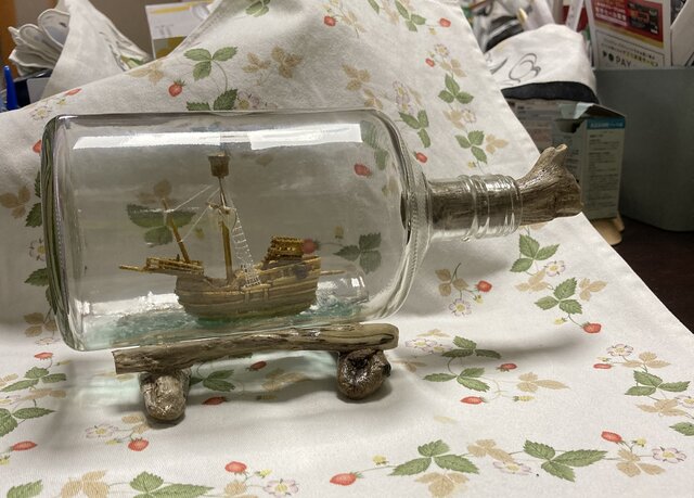 ボトルシップ「カタロニア船」作品3 | iichi 日々の暮らしを