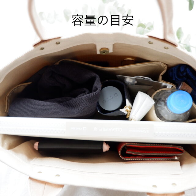 倉敷帆布のA4トート◇ブラック×チャコール | iichi 日々の暮らし