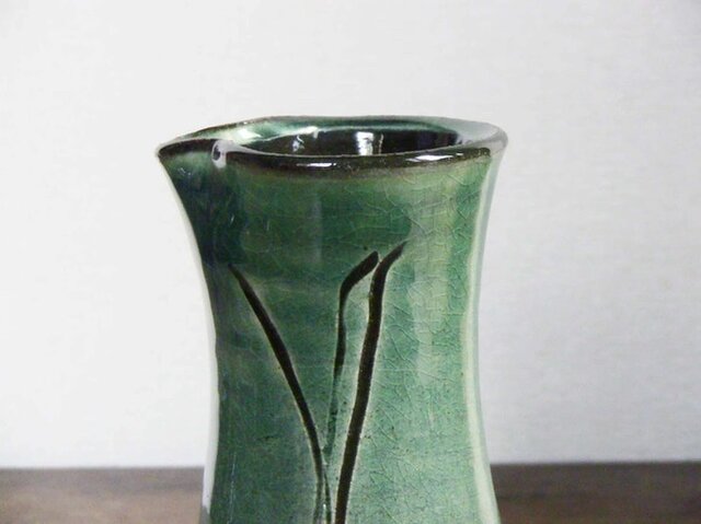 織部　花入 織部花入 (ty-2) – 岡南ギャラリー