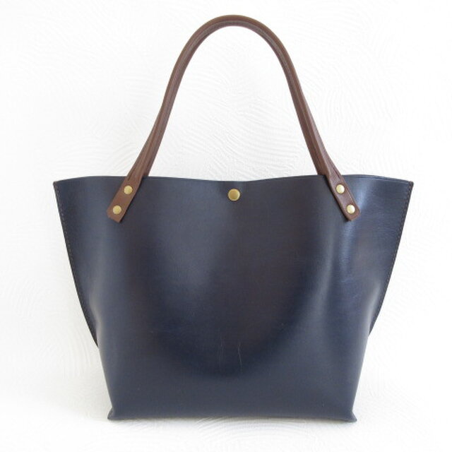 《牛革》B5対応♪底マチワイド・ミディアムトート・ソフトスムース・0426