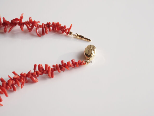 天然サンゴネックレス | iichi 日々の暮らしを心地よくする