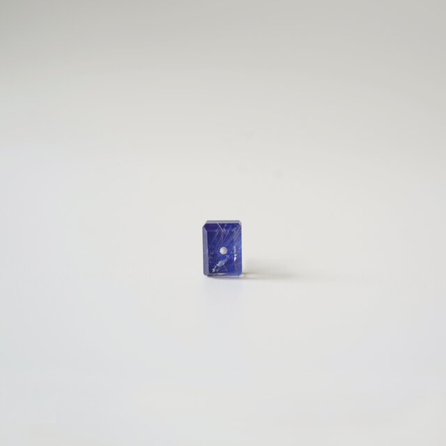 K10YG 天然石ピアス【Rutile×Lapis Lazuli 】 | iichi 日々の暮らしを