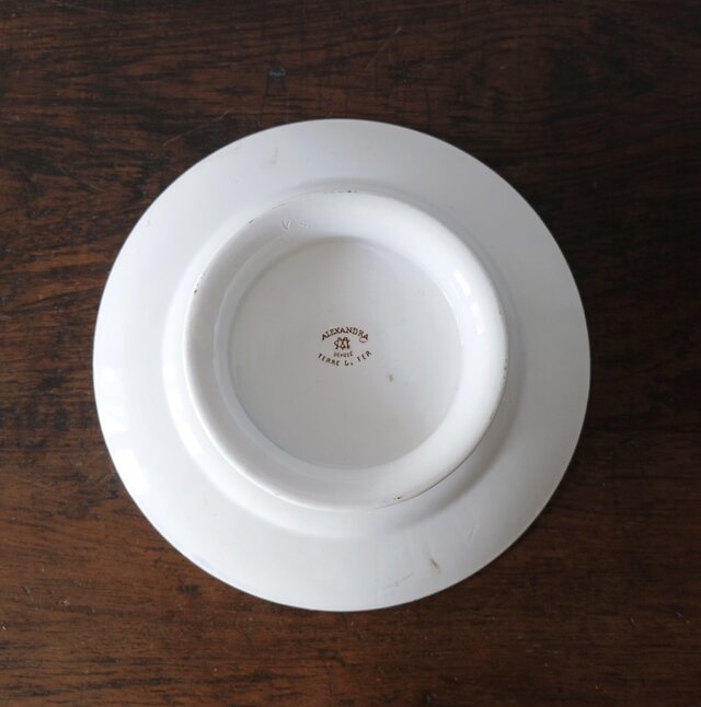 フランス　アンティーク　クレイユモントロー　COLBERT　コンポティエ アンティーク コンポティエ NAPOLEON フランス クレイユ