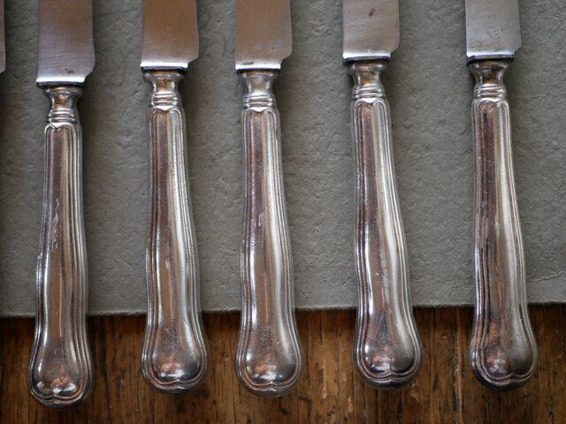 アンティーク フランス製メロン専用ナイフセット（1920〜30年代