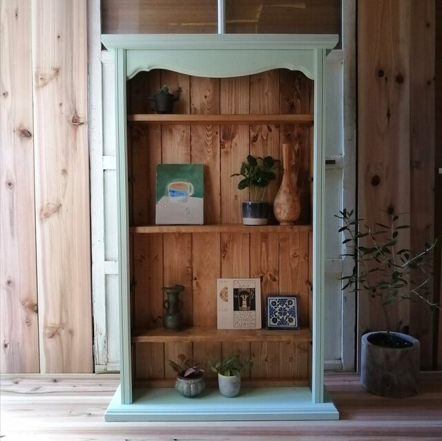 Rei。土日祝は発送お休みです様専用 ヴィンテージ 木製 グリーン