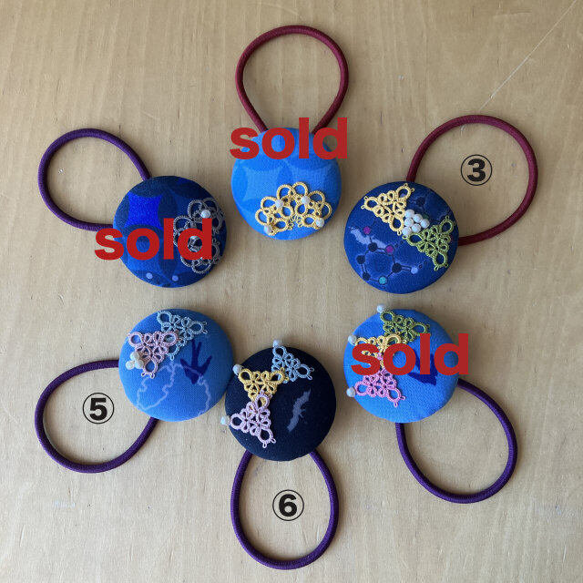 ヘアゴムSACHIKO×ushiromae（６種）