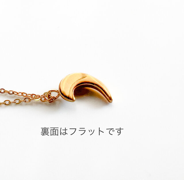 ifumé】つけっぱなしOK！ペアネックレス two moons gold | iichi