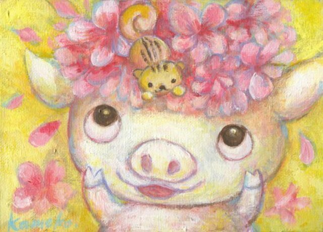 ポストカード2枚セット「出会い」の画像1枚目