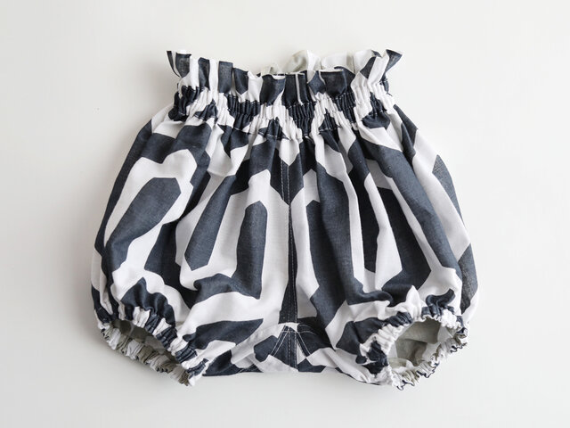 キッズ ベビー リバーシブルかぼちゃパンツ【虎が雨】Mサイズ | iichi