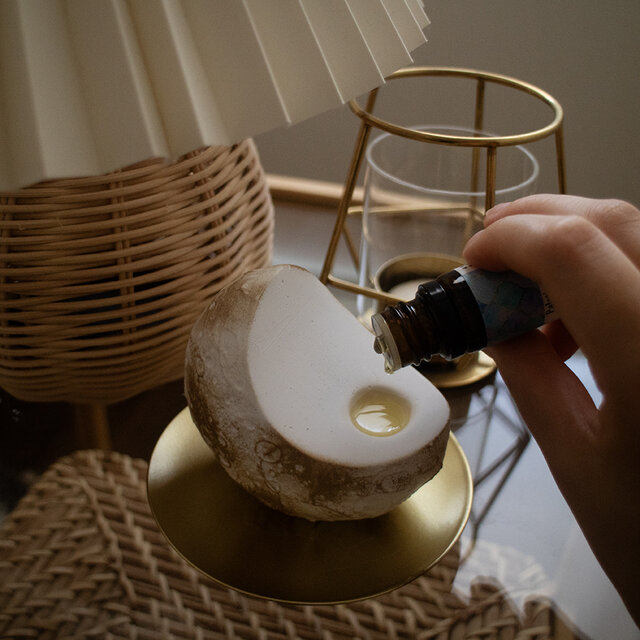 ギフトにぴったり】moon ship stone | 夢の旅へ誘う 月船のアロマ