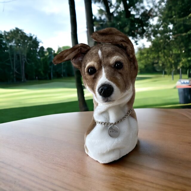 犬 猫 ペットそっくりな動物ゴルフのヘッドカバー オーダーメイド