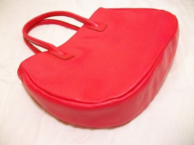 ピンク トートバッグ ワインレッド内装 sb-bag655_1.jpg