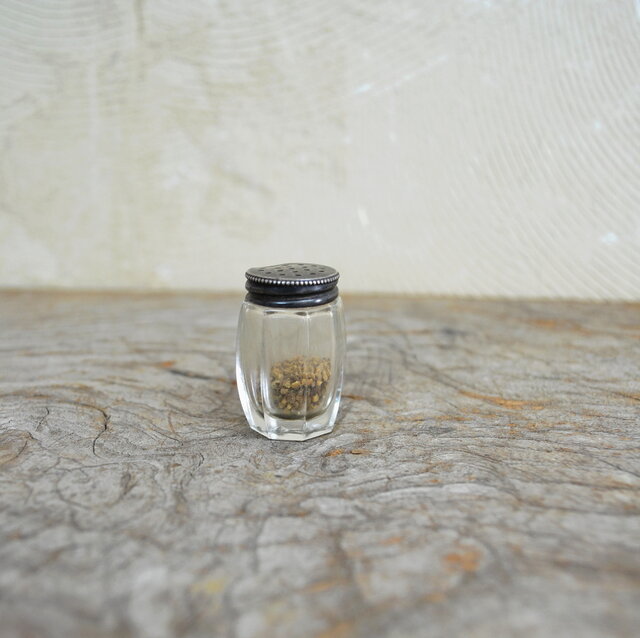 素敵なアンティークペッパー瓶 ソルト瓶 小さな瓶 高さ4cm | iichi