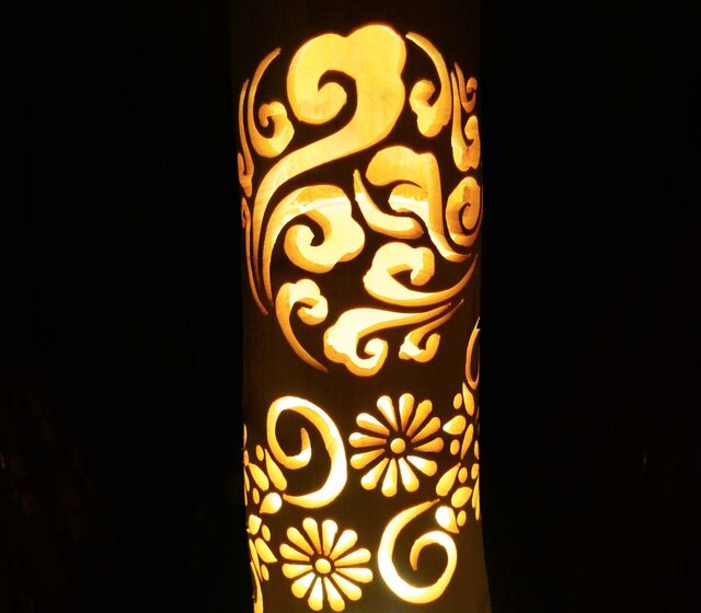 竹灯り 〜めぐる季節〜 竹灯籠 孟宗竹 竹灯り 〜めぐる季節〜 竹