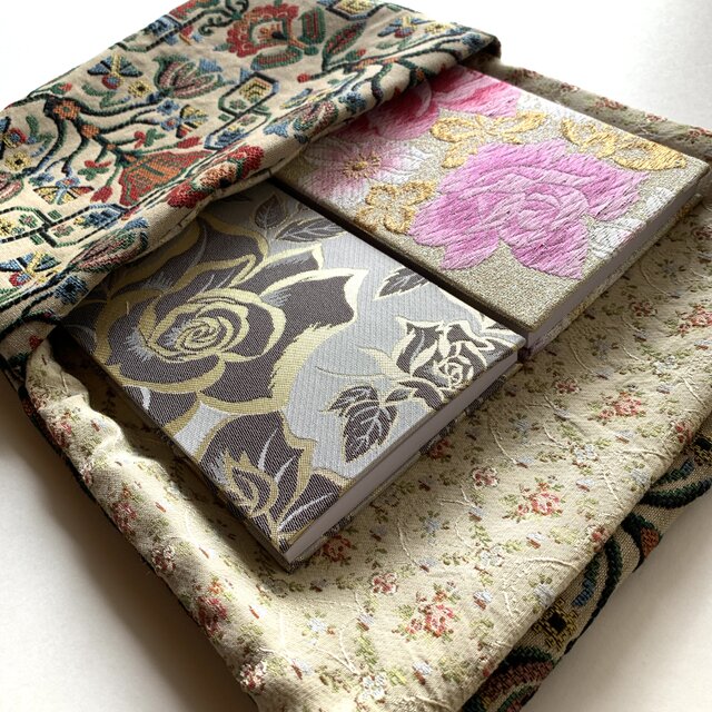 The Garden〜ロイヤルサンドベージュ』 ゴブラン織物御朱印帳袋 B5