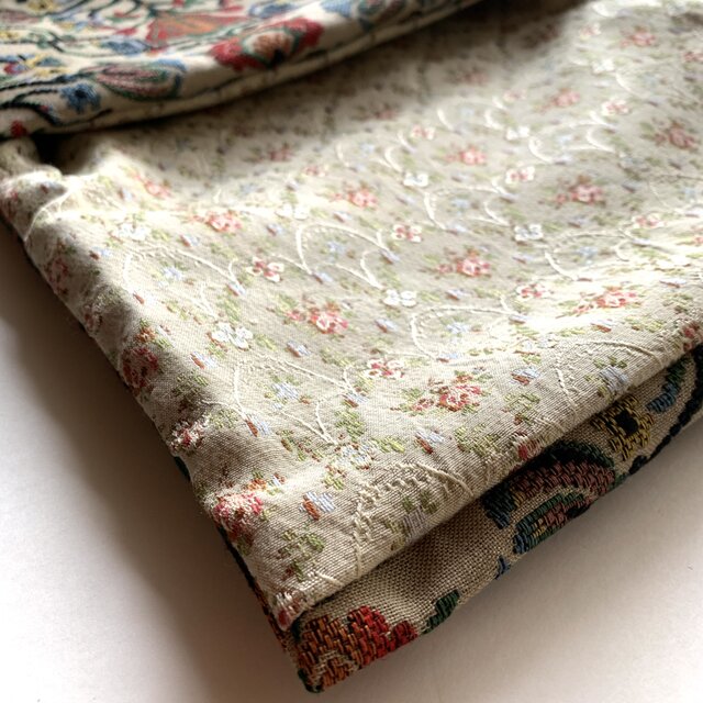 The Garden〜ロイヤルサンドベージュ』 ゴブラン織物御朱印帳袋 B5