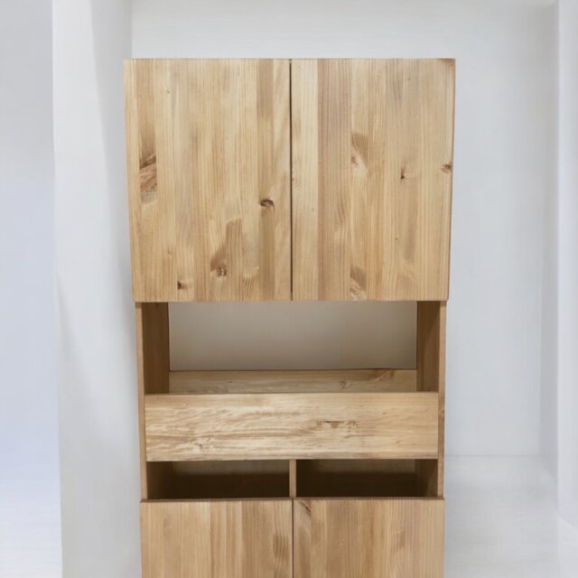 na 282.シャンプーキャビネット タオルキャビネット サロン 美容