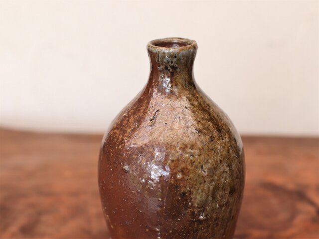 備前焼 花瓶 花入 高さ約26cm　美品　古美術　骨董品 備前焼 花入 h2-111 | iichi 日々の暮らしを心地よくする