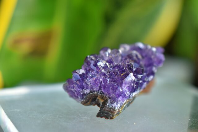 小さな流星☆アメジスト原石s976 | iichi 日々の暮らしを