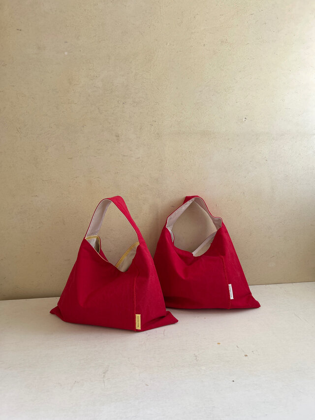 ワンハンドルバッグ / レッド