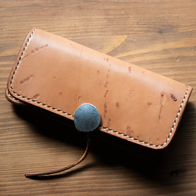 レザーウォレット ロングウォレット 革財布 leather wallet | iichi