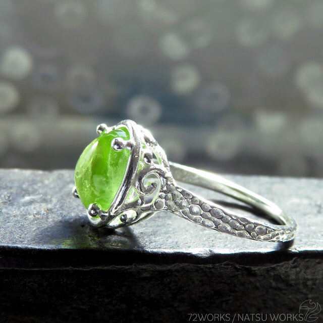 ペリドット リング / Peridot Ring 0l | iichi 日々の暮らしを心地よく