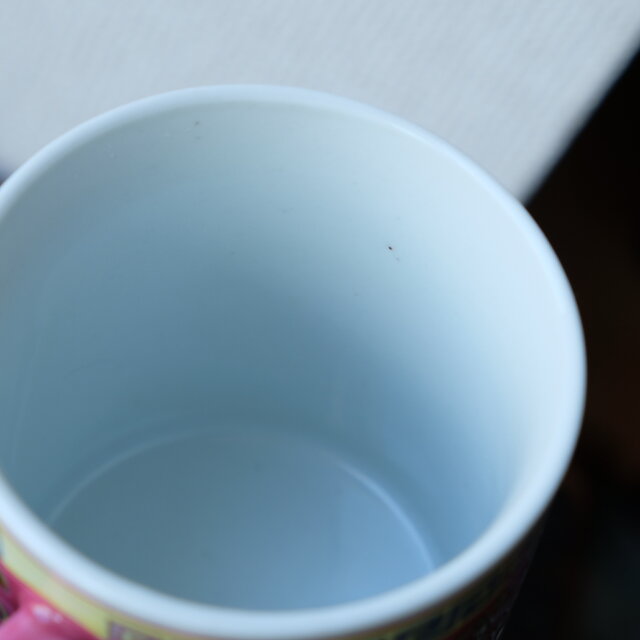 中国　色絵　蝙蝠山水文　煎茶碗　五客　桐箱　M　R6397E 中国 色絵 蝙蝠山水文 煎茶碗 五客 桐箱 M R6397E 中国 色絵 蝙蝠