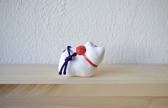 江戸張子風犬土鈴 | iichi 日々の暮らしを心地よくするハンドメイドや