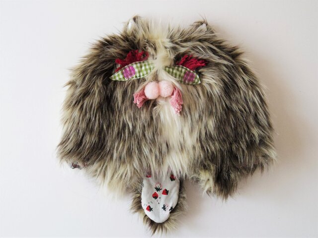 もふもふねこちゃんティーコゼー・まだら | iichi 日々の暮らしを