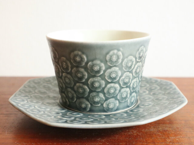 クイストゴー／アズール 八角形カップ＆ソーサー | iichi 日々の暮らし