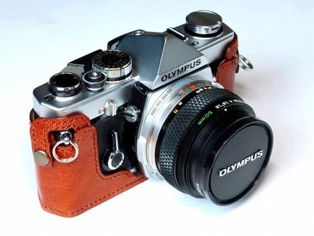 オリンパス OM-1,OM-2用 カメラケース 本革 ブラウン #125 | iichi
