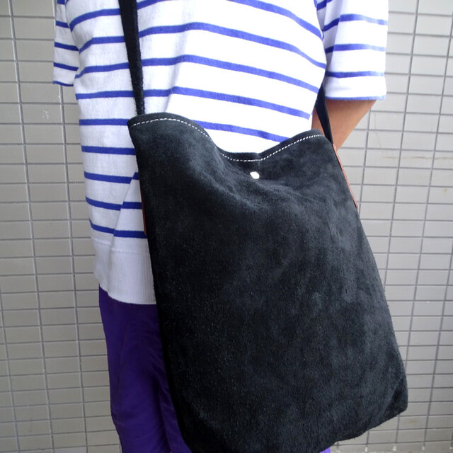 【セール】軽量 クチャ ショルダー バックスキン 天然革 ハンドメイド 兼用 レザー 10141p | iichi 日々の暮らしを心地よくする ...