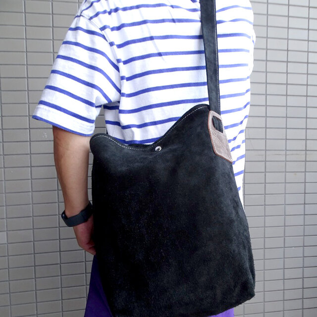 【セール】軽量 クチャ ショルダー バックスキン 天然革 ハンドメイド 兼用 レザー 10141p | iichi 日々の暮らしを心地よくする ...