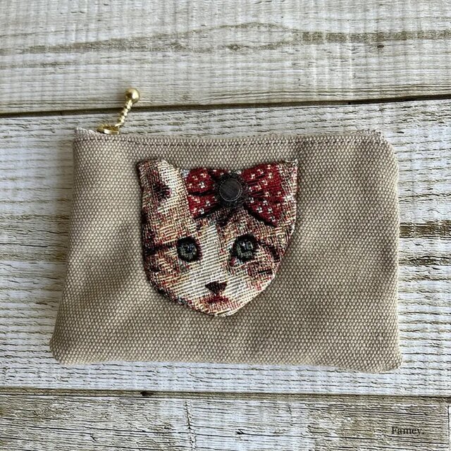 vintageヴィンテージレトロゴブラン刺繍レース飾りハンドバッグ