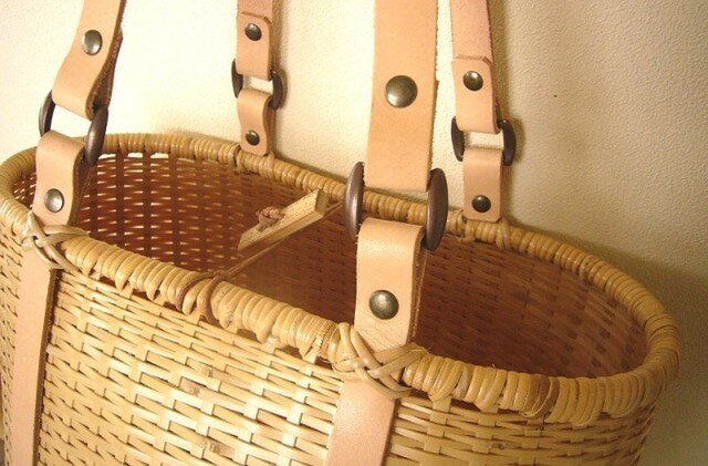 竹トートバッグ 「bamluxe tote」の画像1枚目