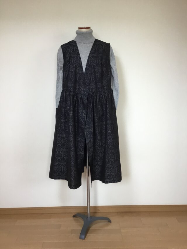 ロングジレ　　　カシュクールタイプ