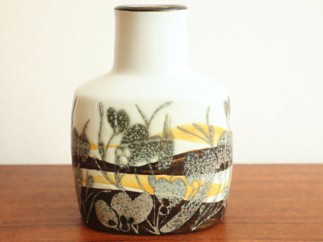 ロイヤルコペンハーゲン 花びん〈グレー／つぼ型〉 | iichi 日々の