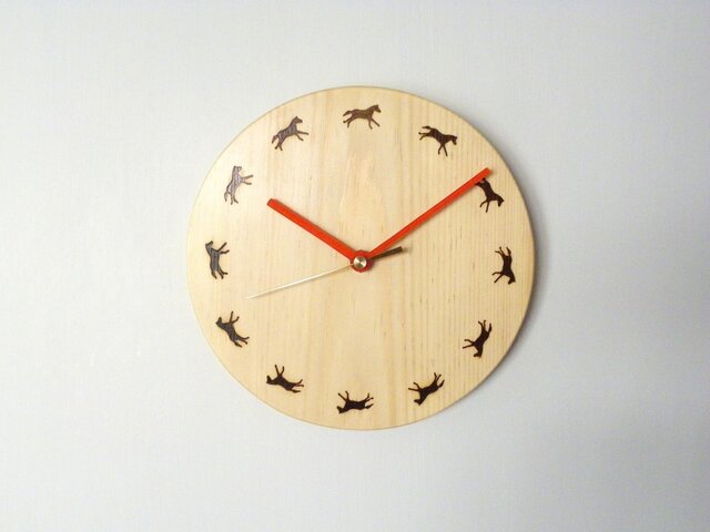 Merry-go-round CLOCK(回転木馬時計)の画像1枚目