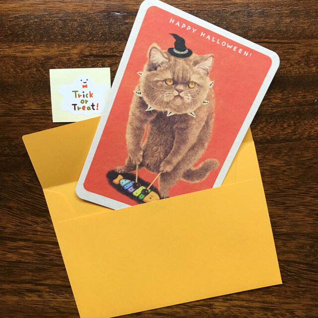 ハロウィンカード